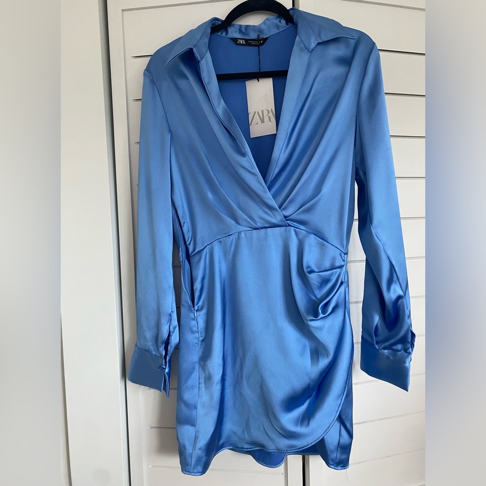 NWT Zara Wrap dress Sz Small
